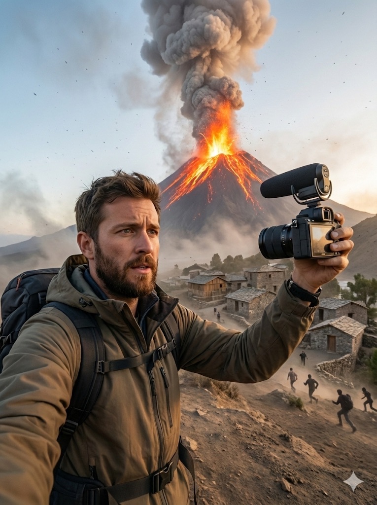 Volcano Blast New Gemini Photo Editing Prompts