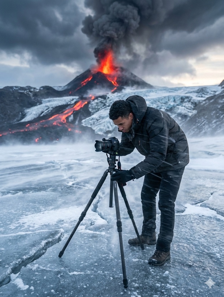 Volcano Blast New Gemini Photo Editing Prompts