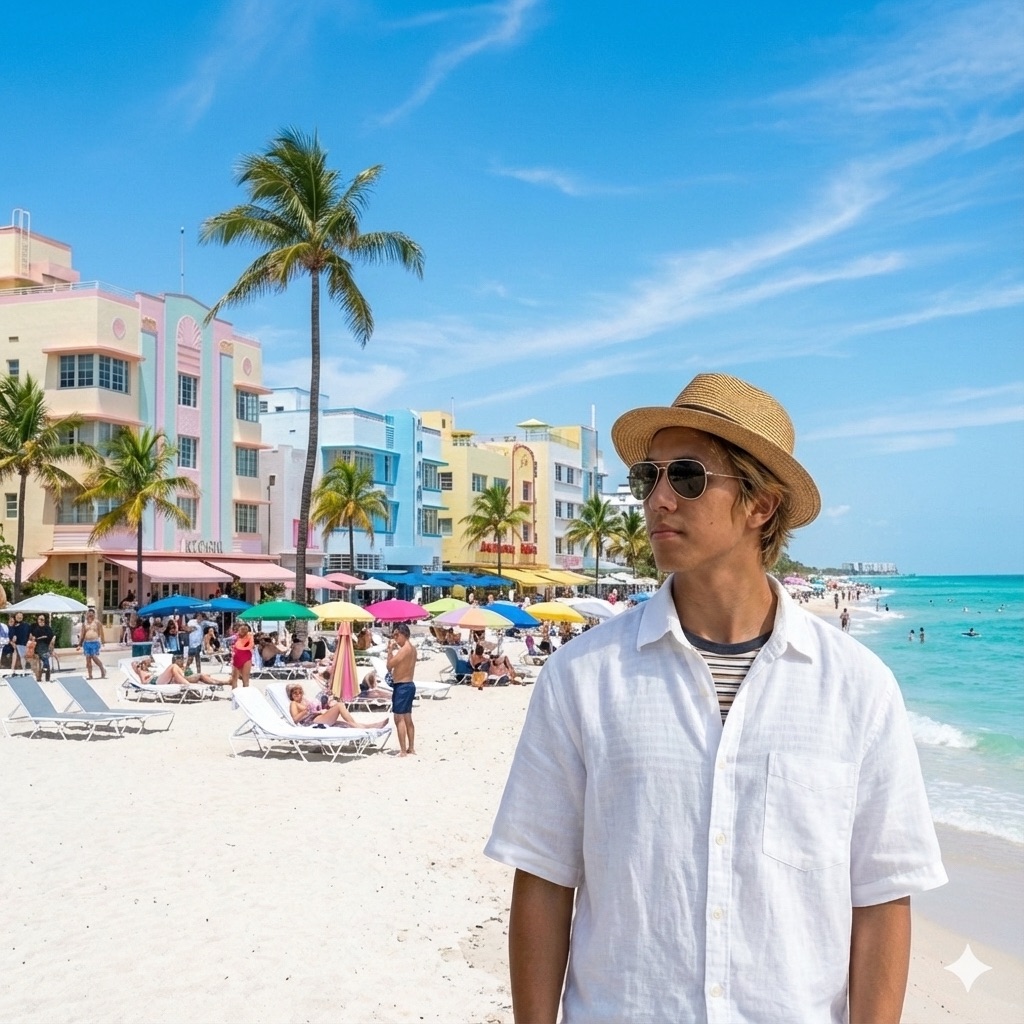 Gemini Vacation Photo Editing Prompts